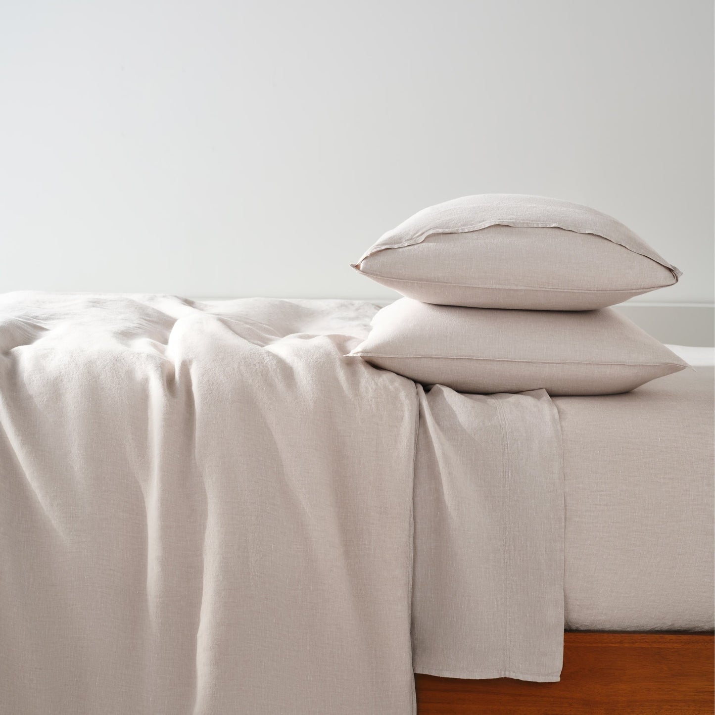 Washed European Linen Duvet Set Bundle