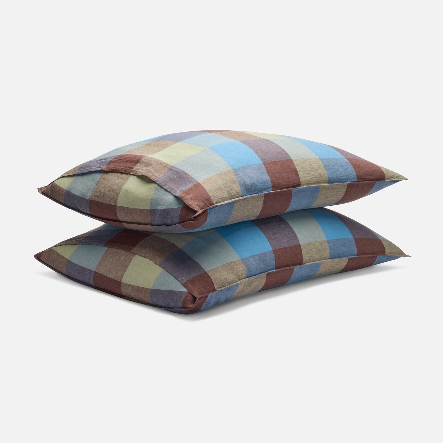 Washed European Linen Pillowcase Set