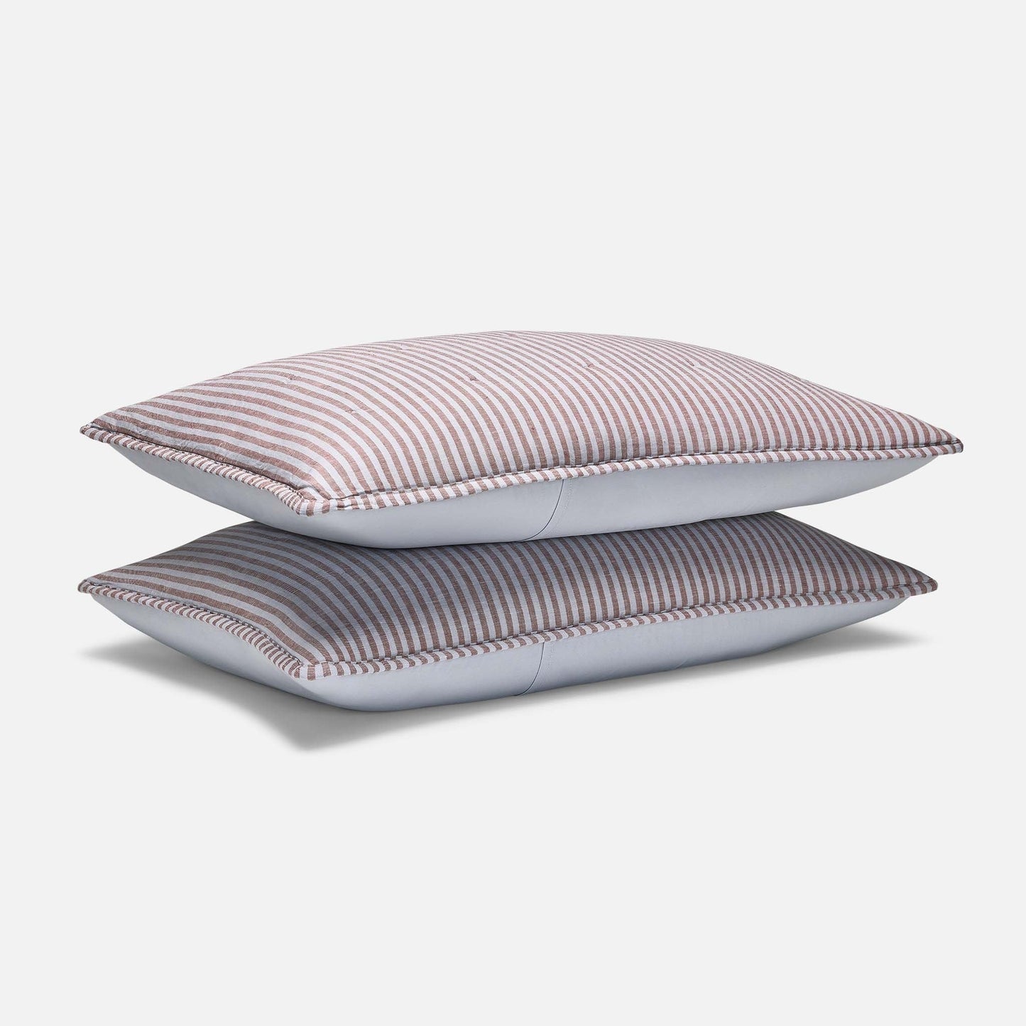 Washed European Linen Quilted Sham Set