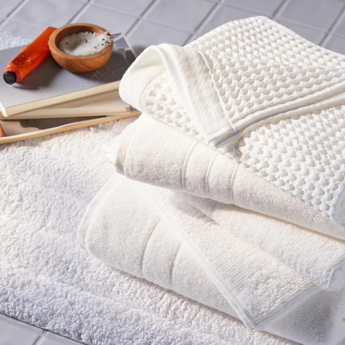 Dreamweave Waffle Whole Bath Bundle