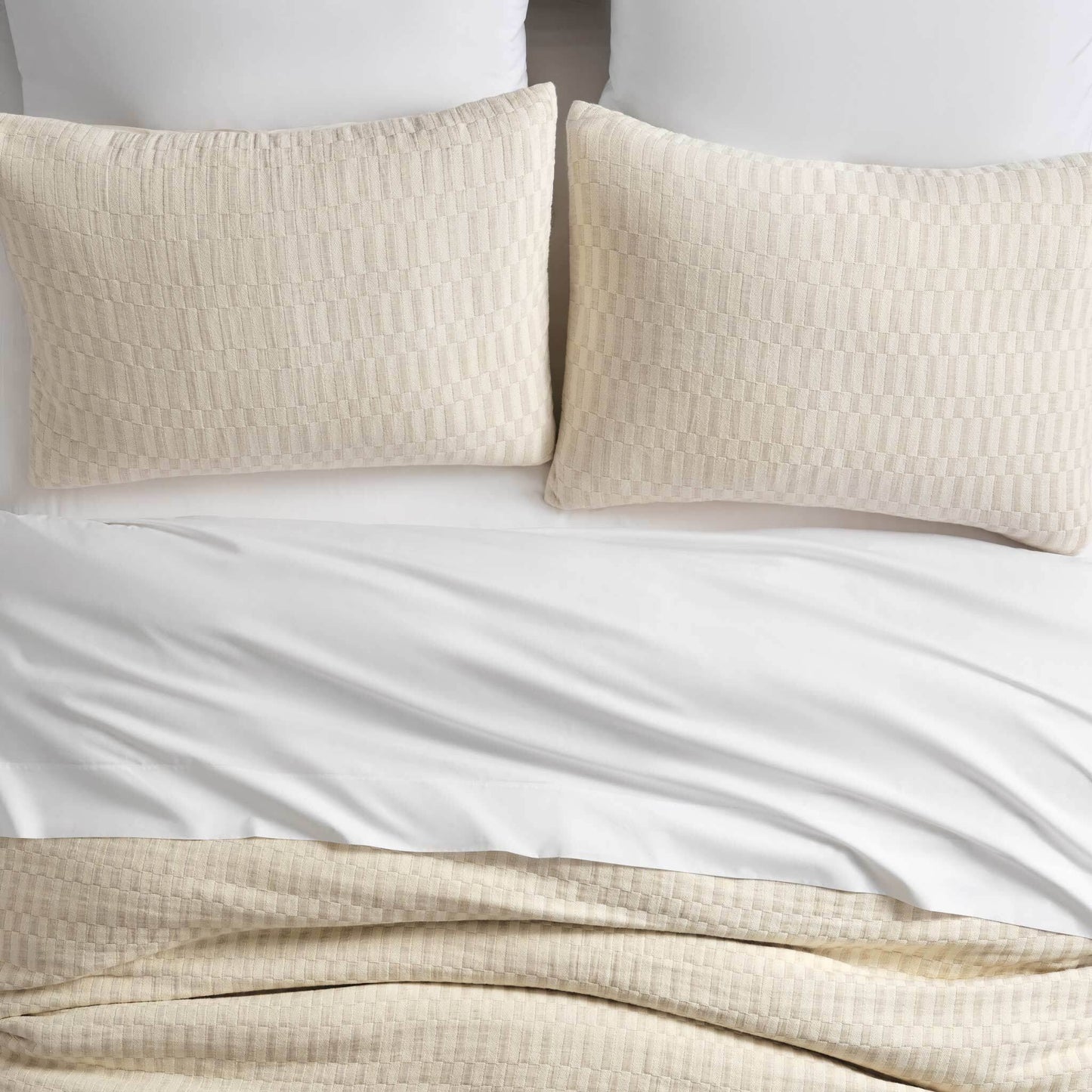 Woven Checkerboard Duvet Cover - Last Call