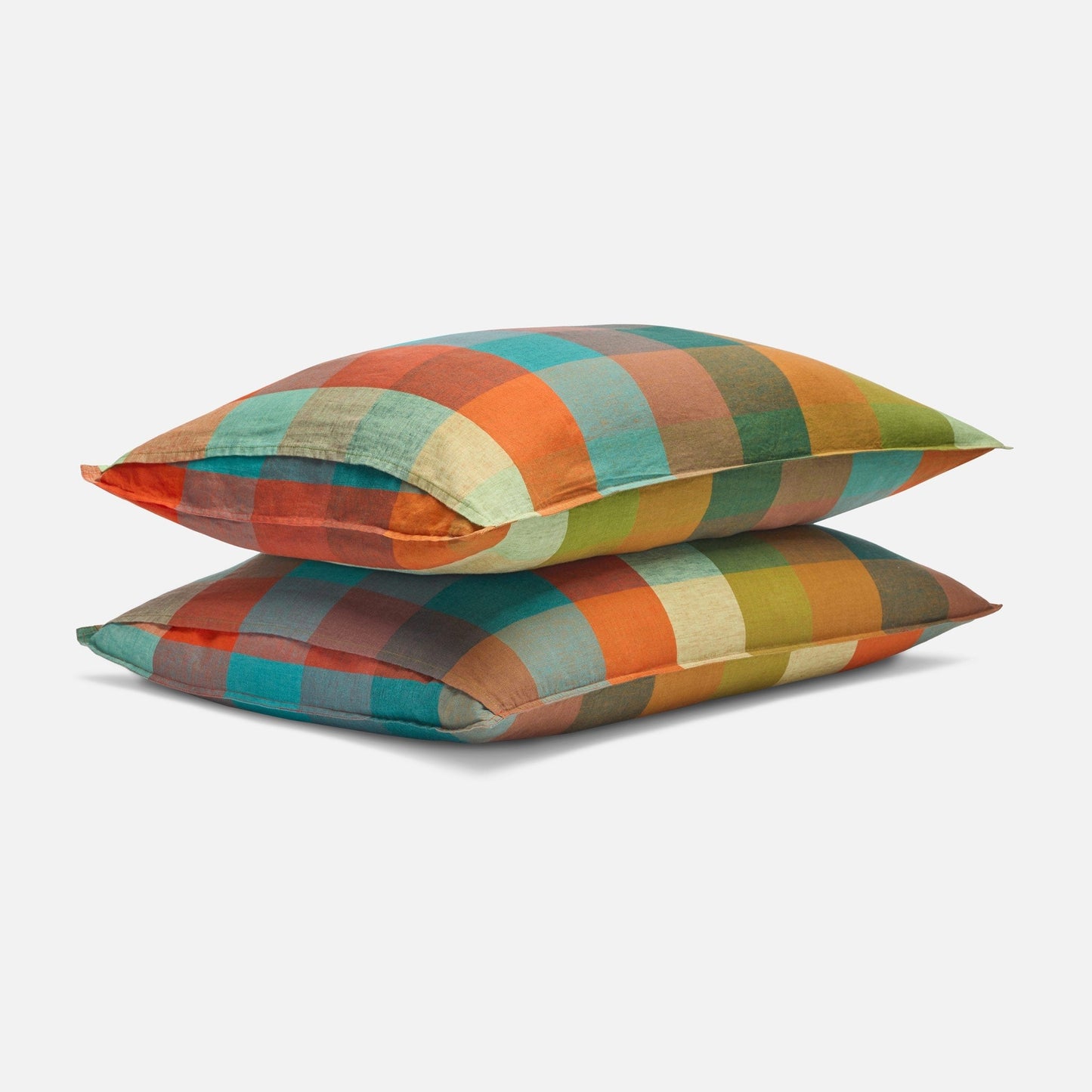 Washed European Linen Pillowcase Set