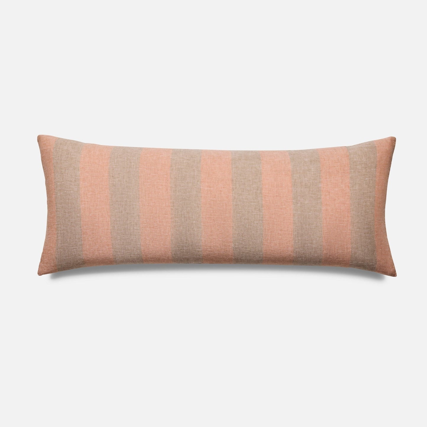 Washed European Linen Lumbar Pillow Cover