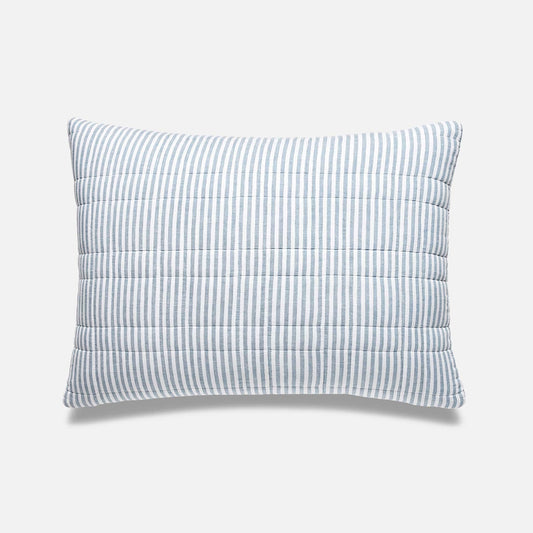 Washed European Linen Quilted Sham Set - Last Call