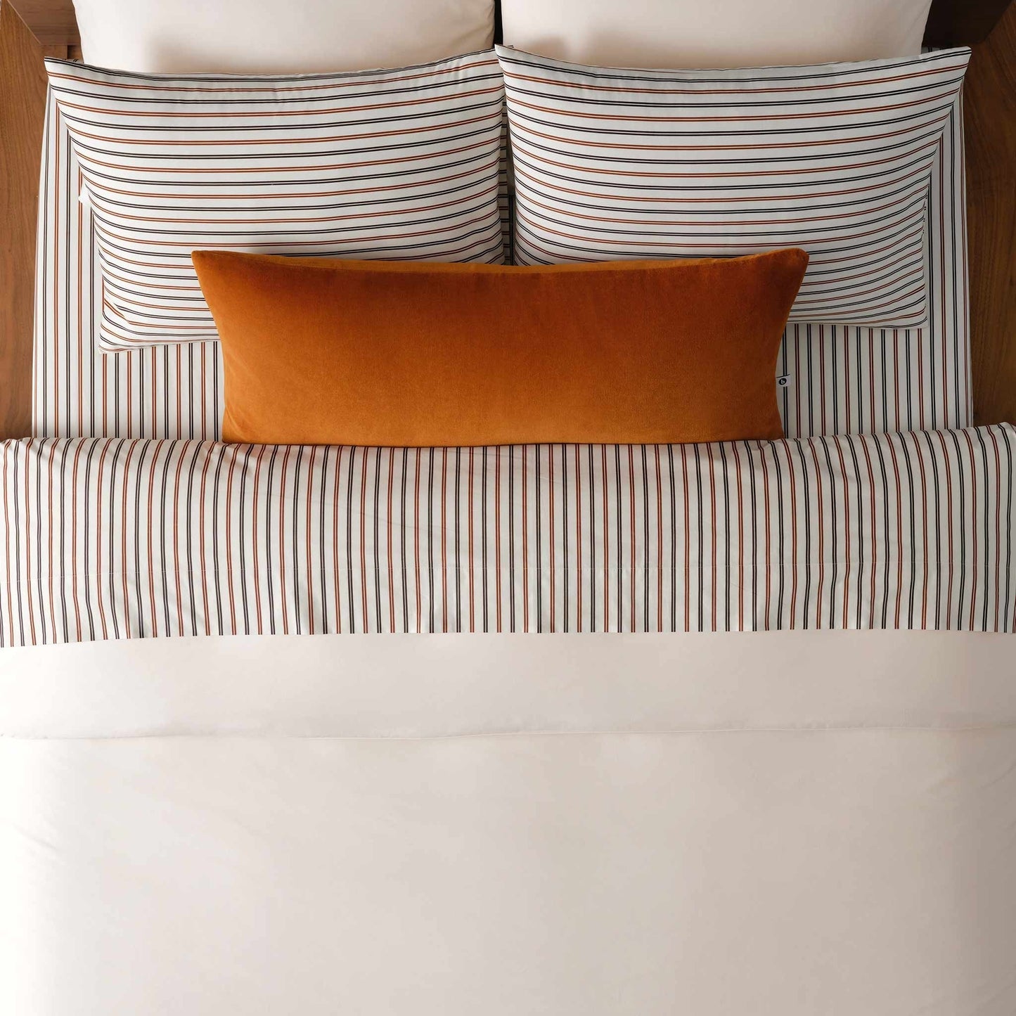 Cotton Velvet Lumbar Pillow Cover