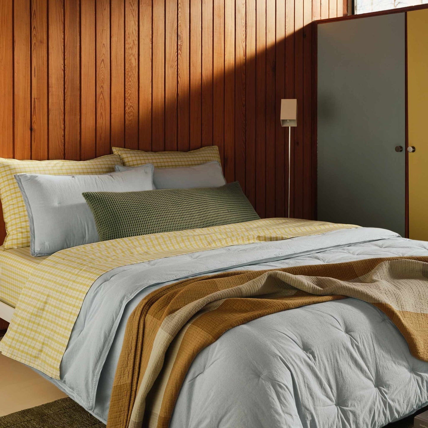 Washed Classic Percale Comforter Set