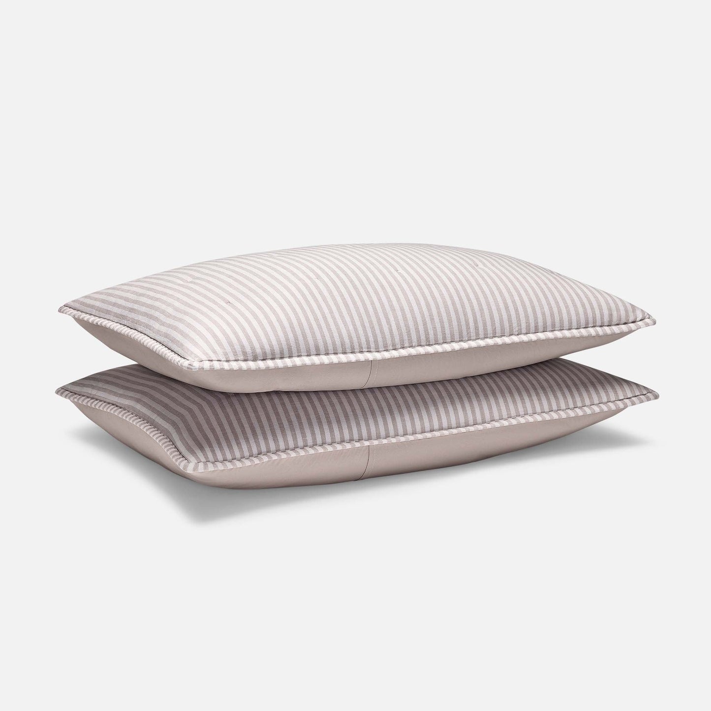 Washed European Linen Quilted Sham Set