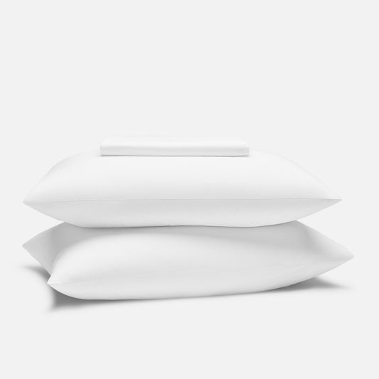 Classic Percale No Flat Sheet Set Bundle