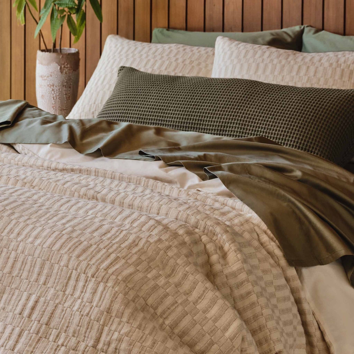 Dreamweave Waffle Lumbar Pillow Cover