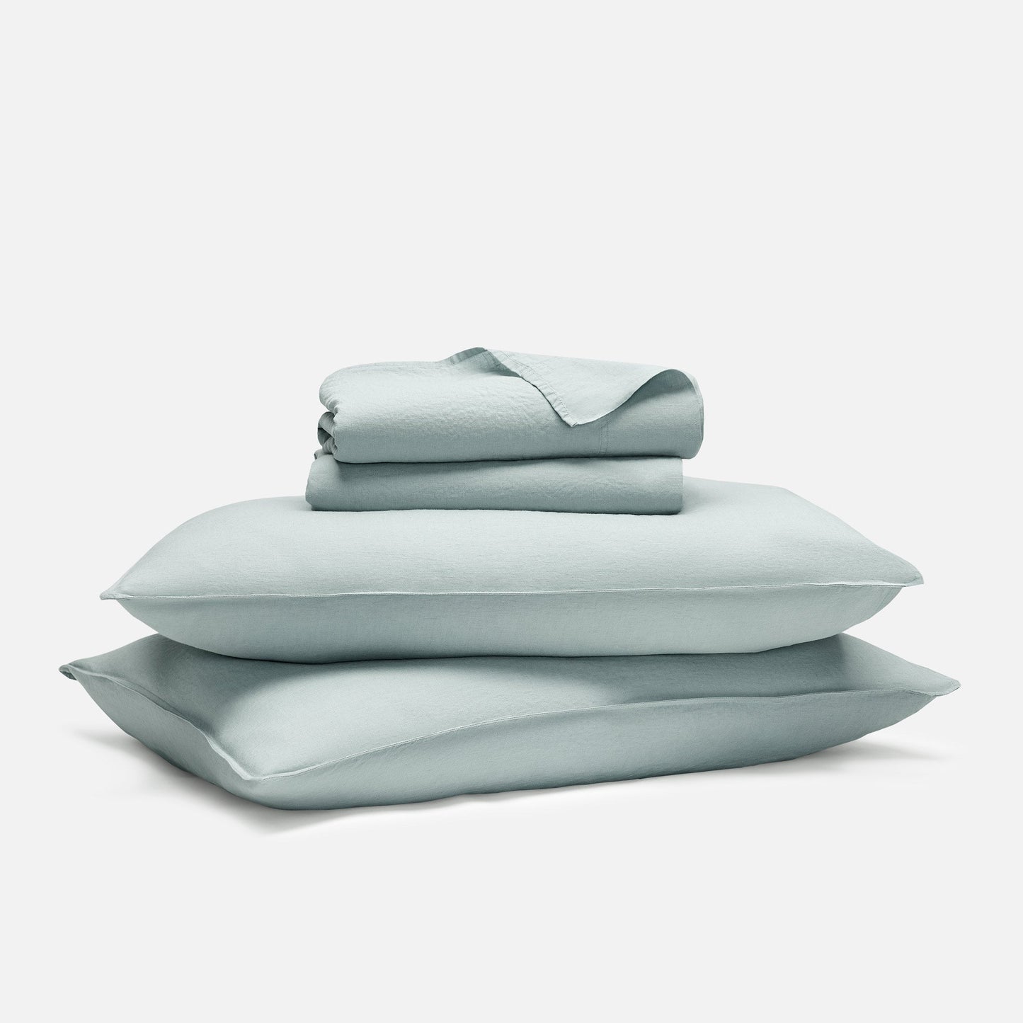 Washed European Linen Core Sheet Set