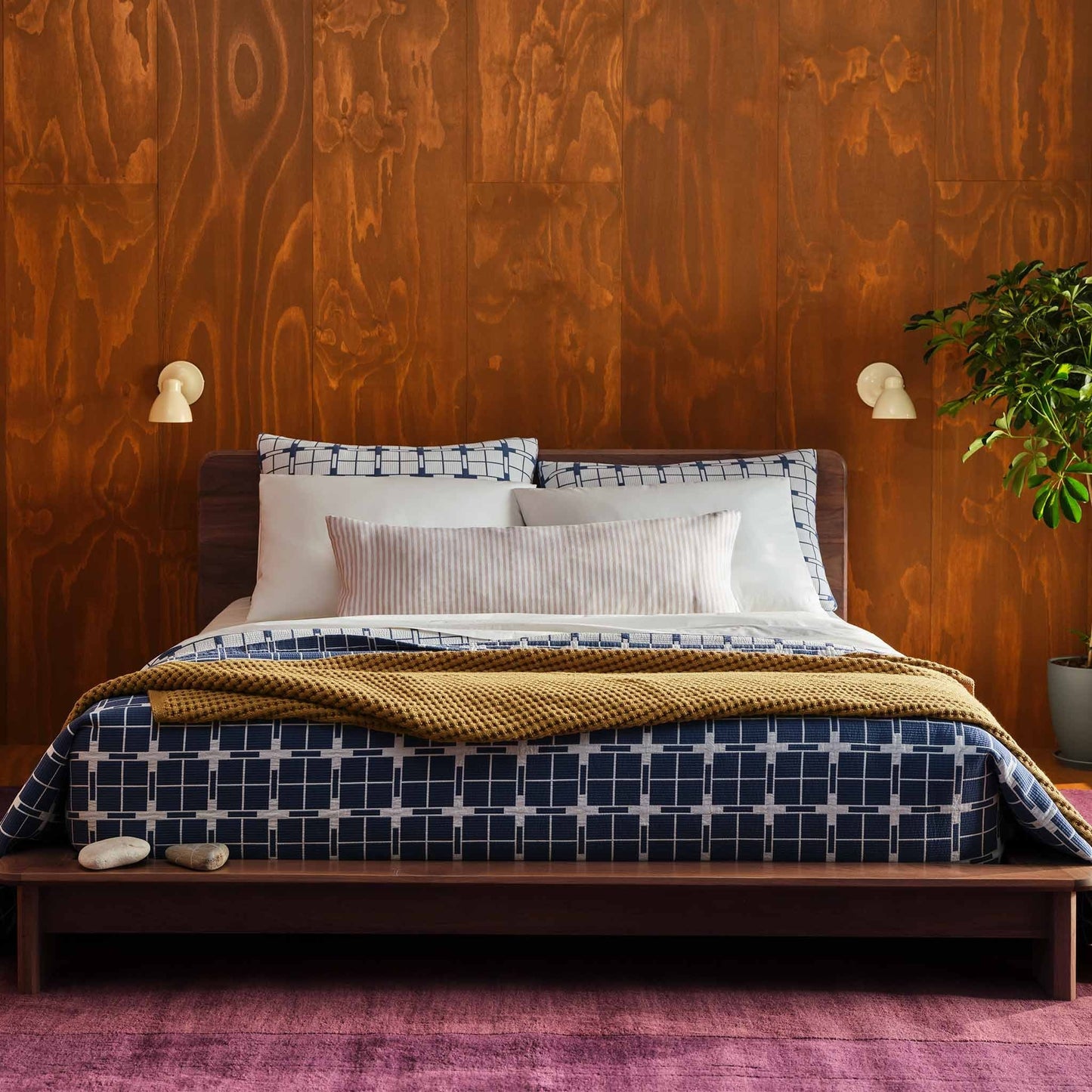 Washed European Linen Lumbar Pillow Cover