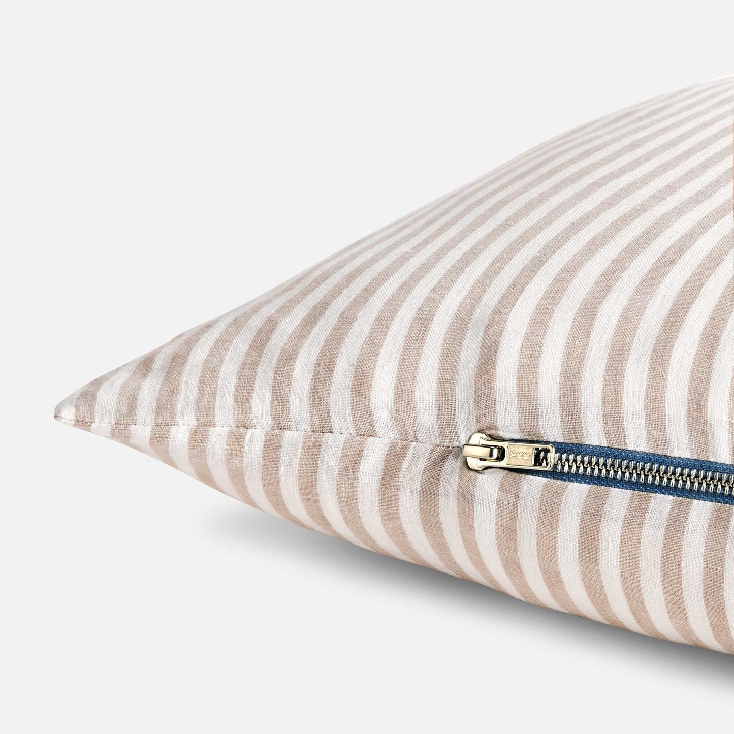 Washed European Linen Lumbar Pillow Cover