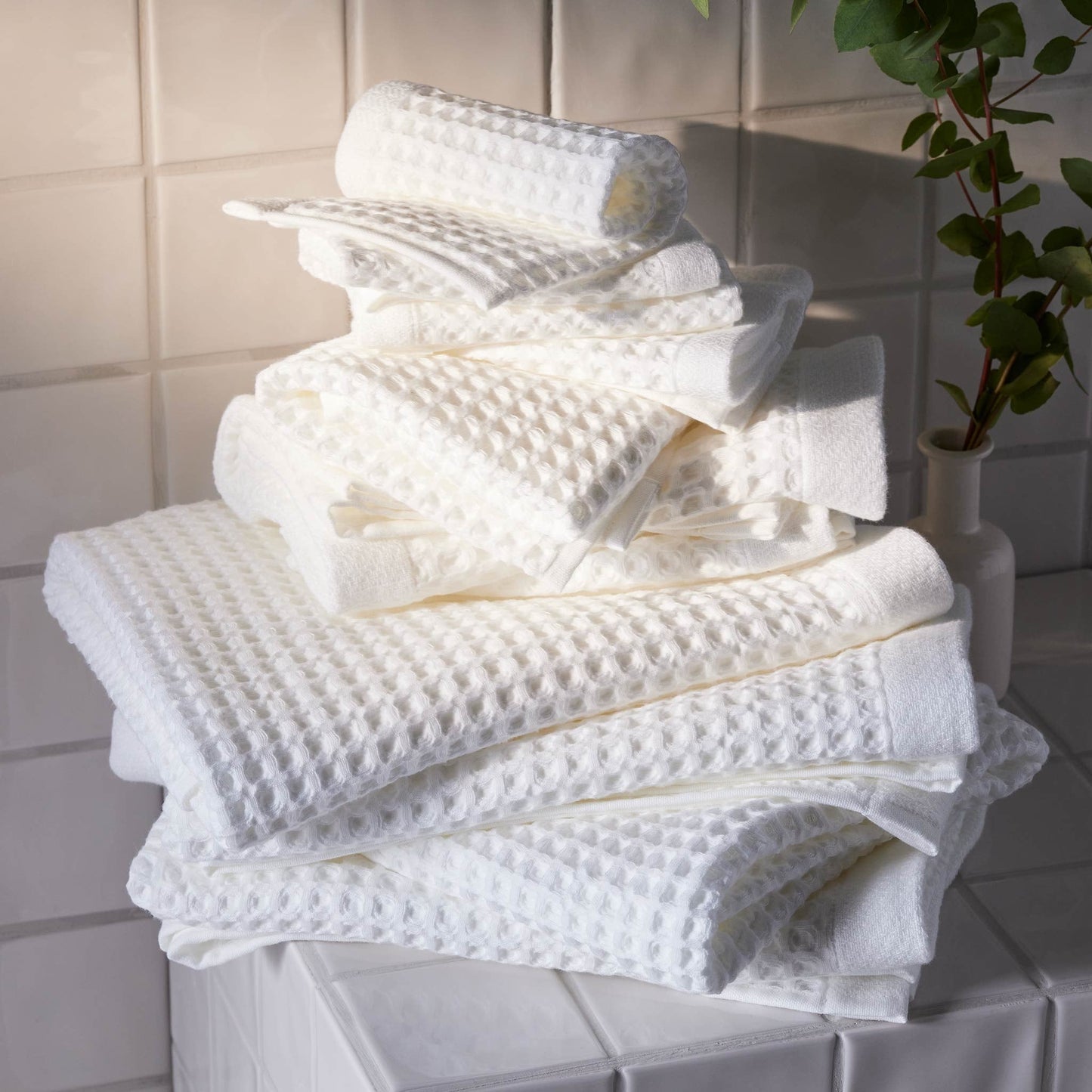 Dreamweave Waffle Bath Sheets Set of 2