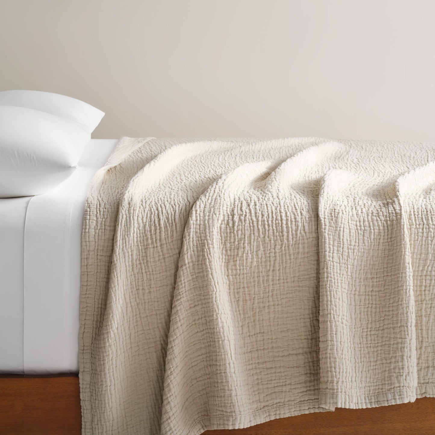 Breezeweave Crinkle Cotton Bed Blanket