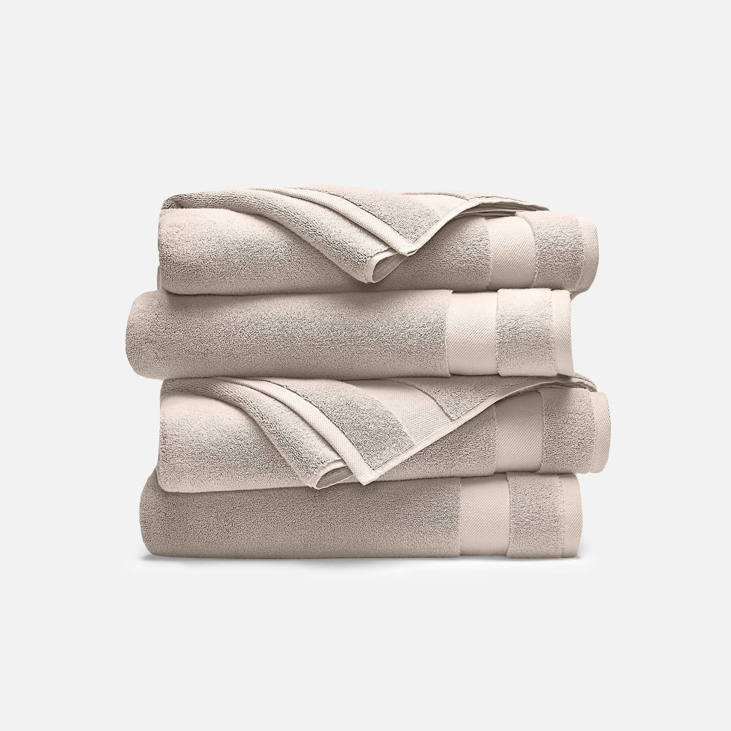 Super-Plush Set of 4 Bath Towel Bundle