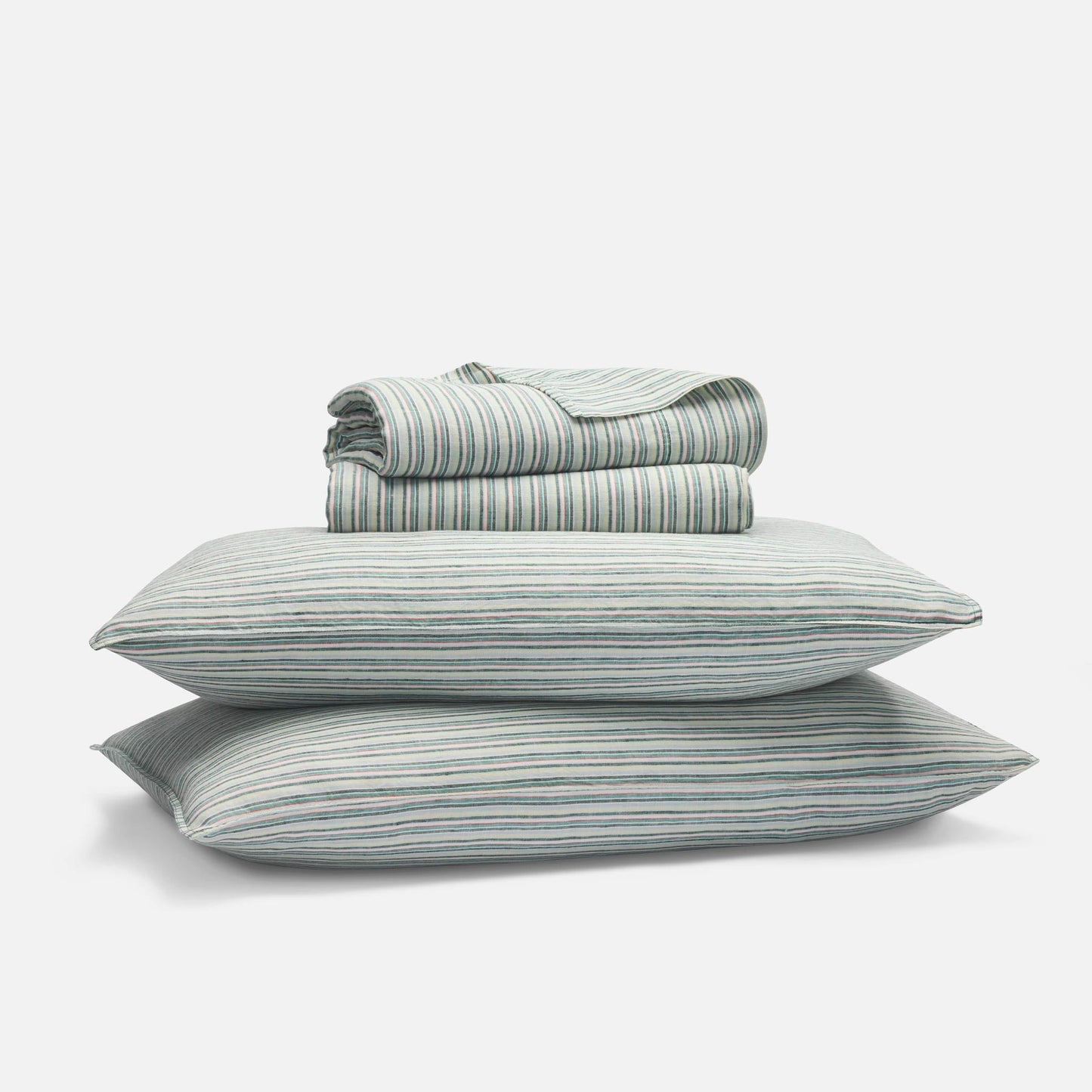 Washed European Linen Core Sheet Set