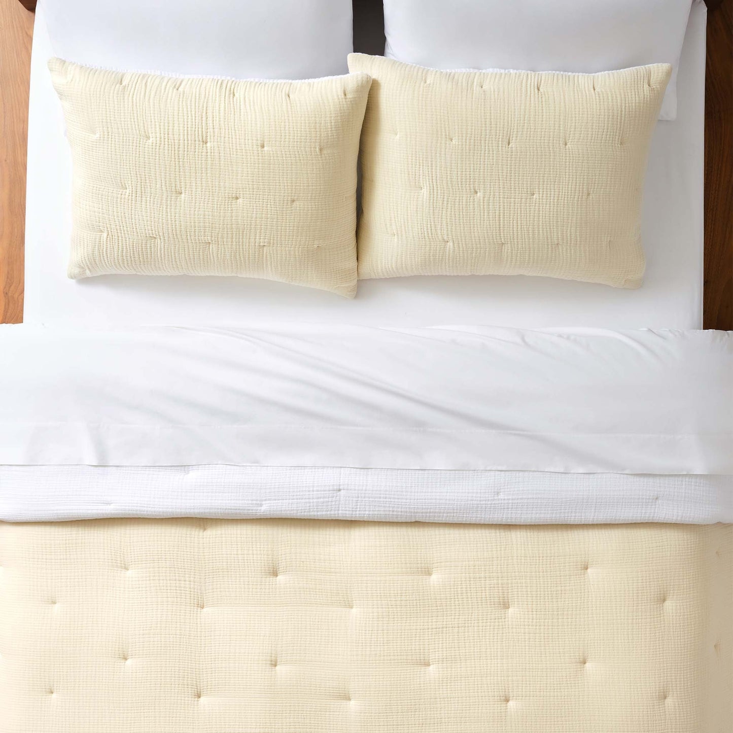 Breezeweave Reversible Cotton Sham Set