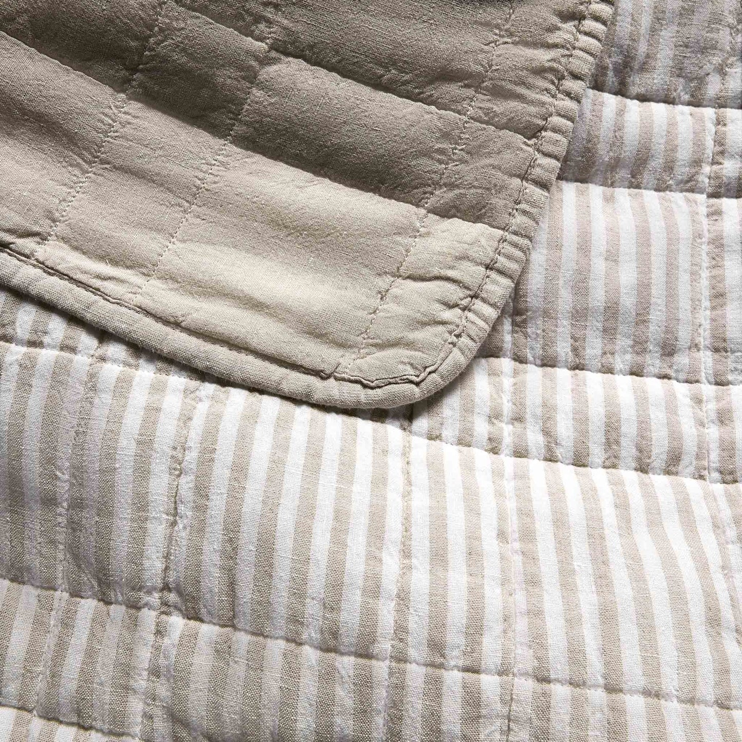 Washed European Linen Quilt - Last Call
