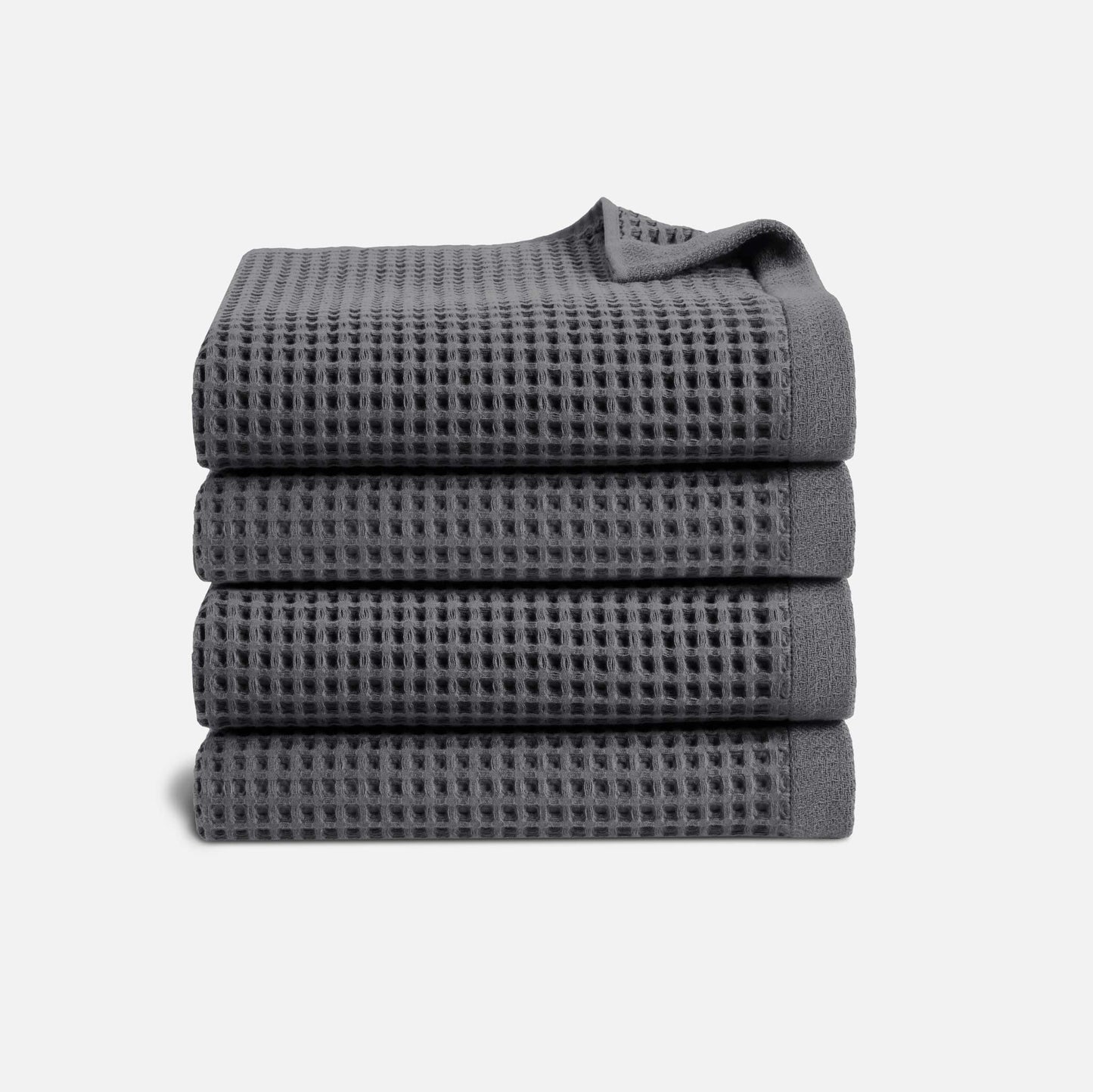 Dreamweave Waffle Set of 4 Bath Towel Bundle
