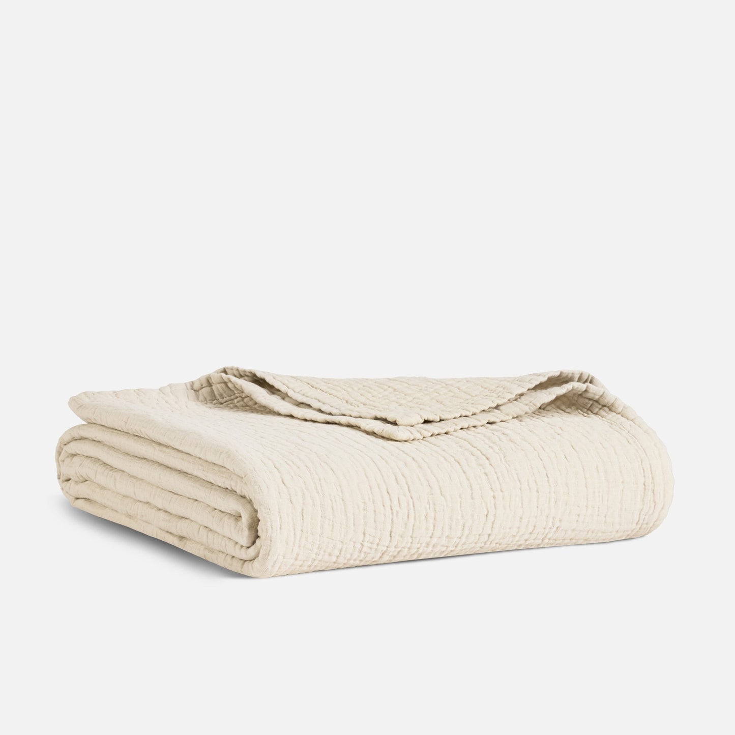 Breezeweave Crinkle Cotton Bed Blanket