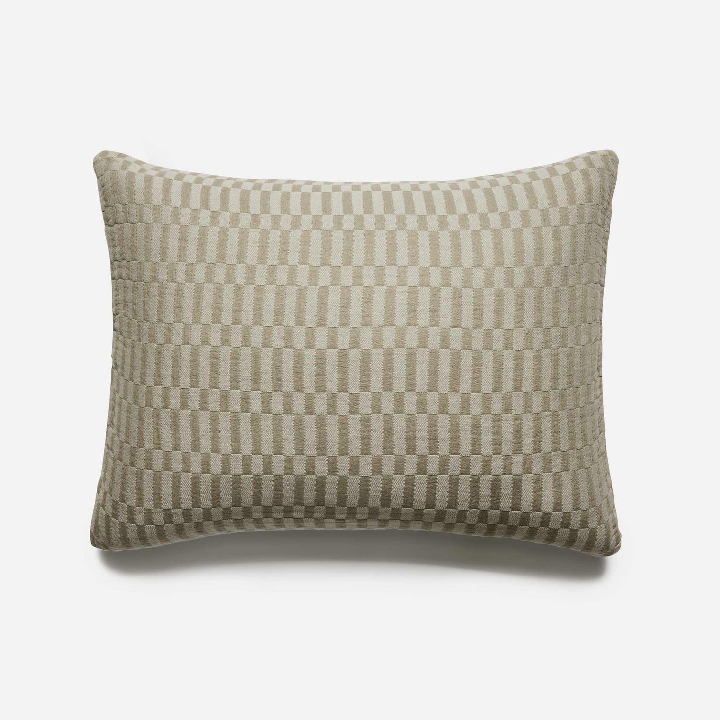 Woven Checkerboard Sham Set