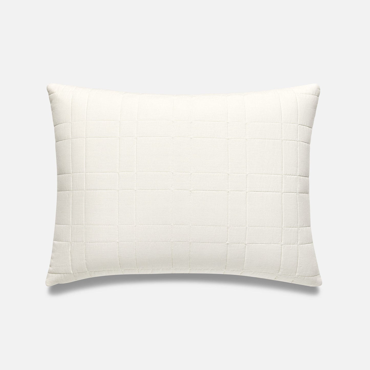 Washed European Linen Quilted Sham Set - Last Call