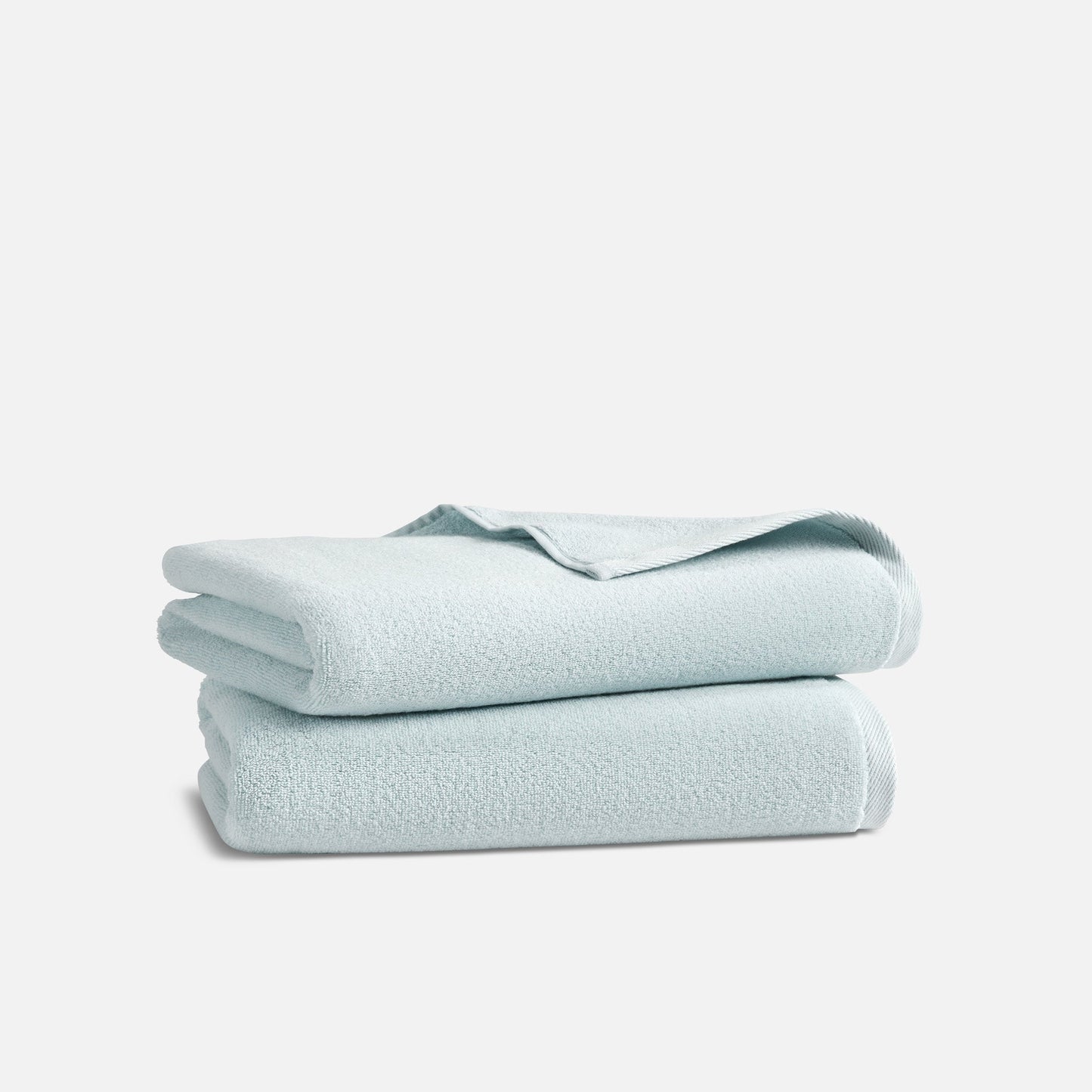 Plush Turkish Cotton Bath Towels Set of 2