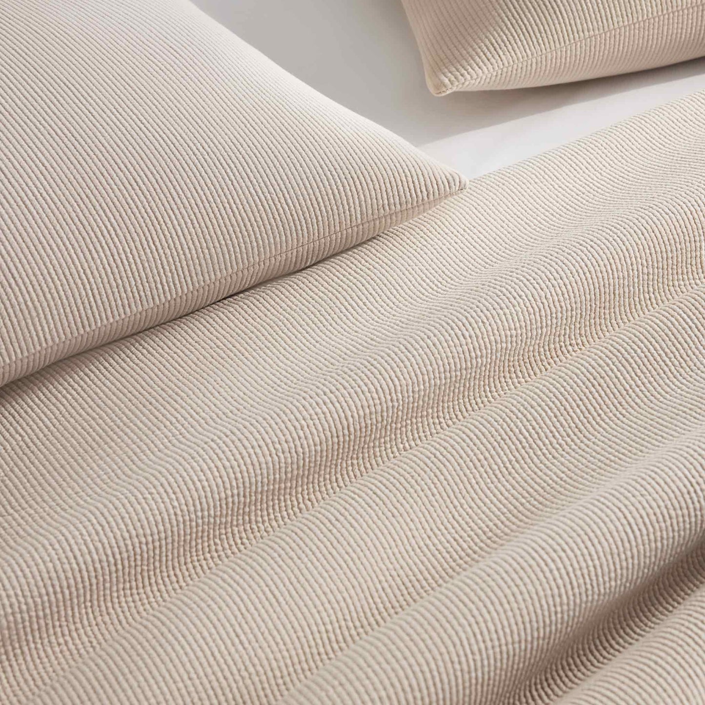 Ribbed Matelasse Duvet Cover - Last Call