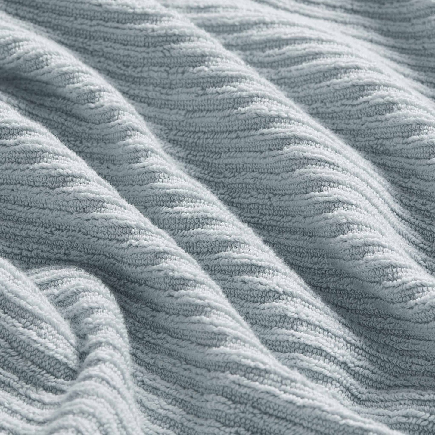 Ribbed Cotton TENCELTM Bath Towel Bundle
