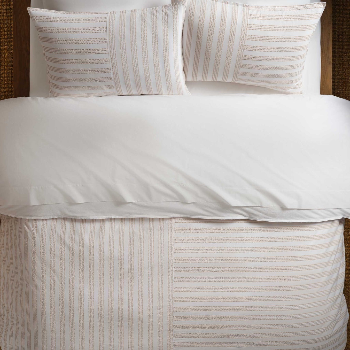 Seersucker Classic Percale Sham Set