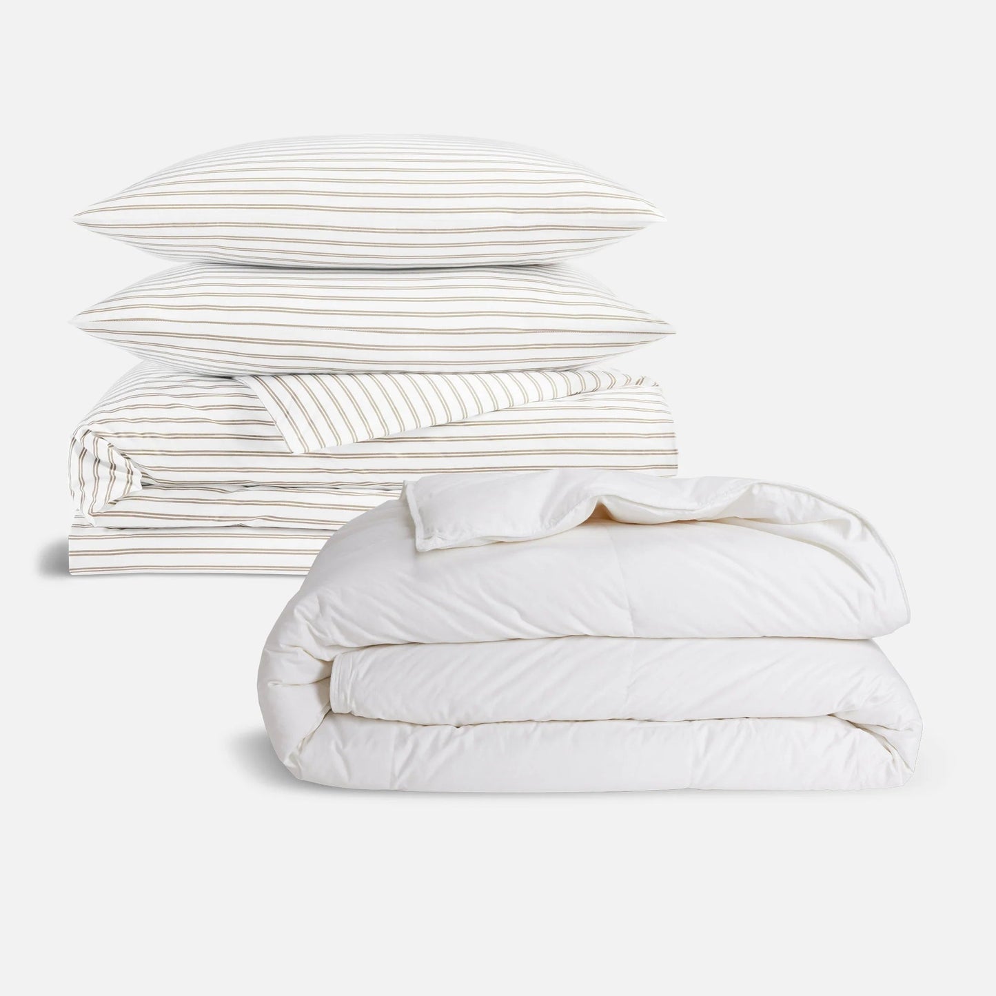 Classic Percale Duvet Set Bundle