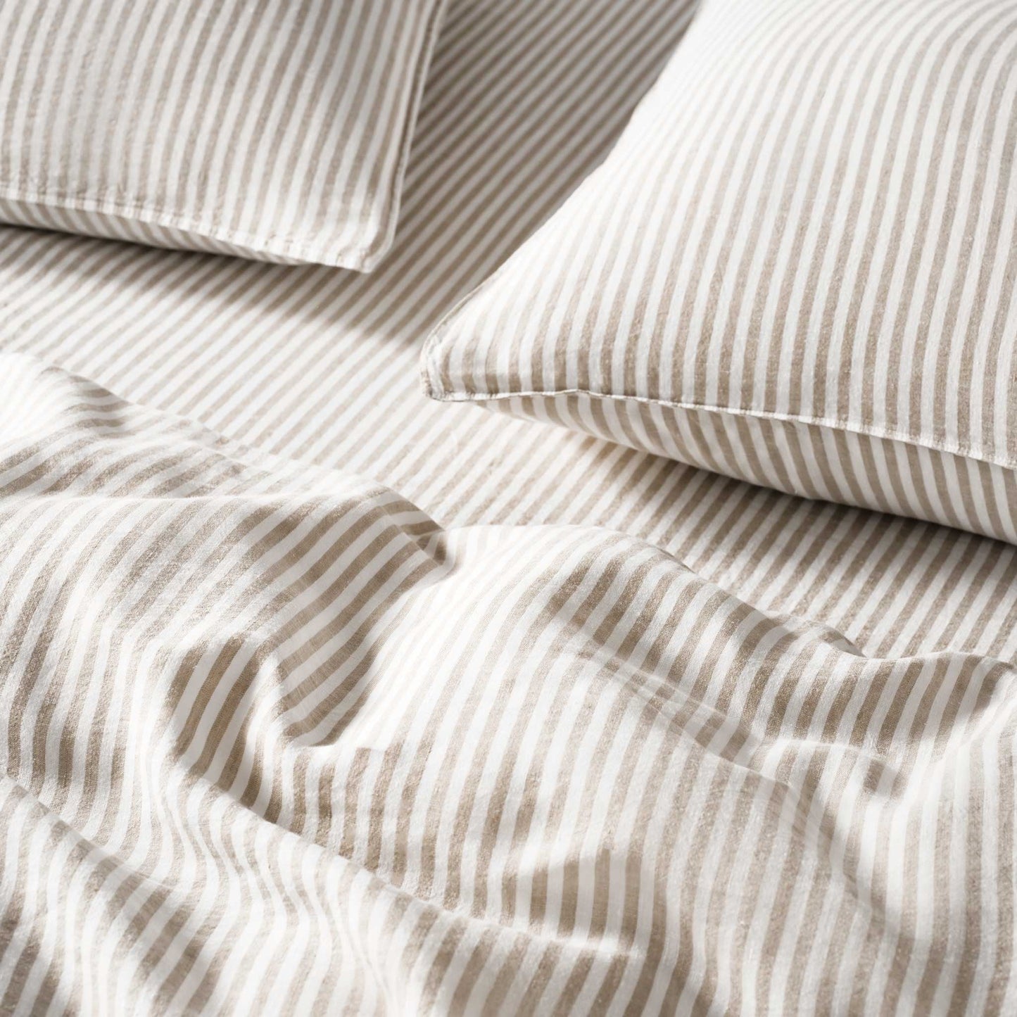 Washed European Linen Duvet Set Bundle