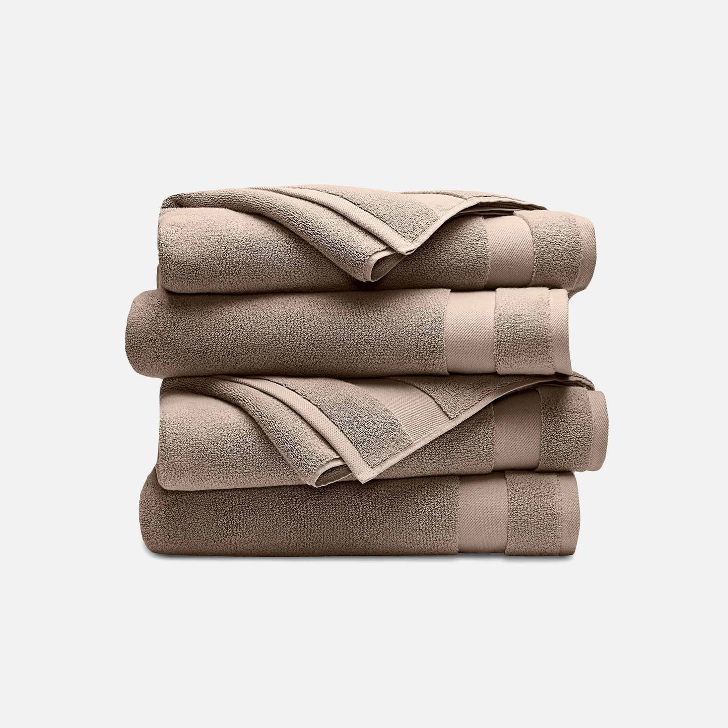 Super-Plush Set of 4 Bath Towel Bundle