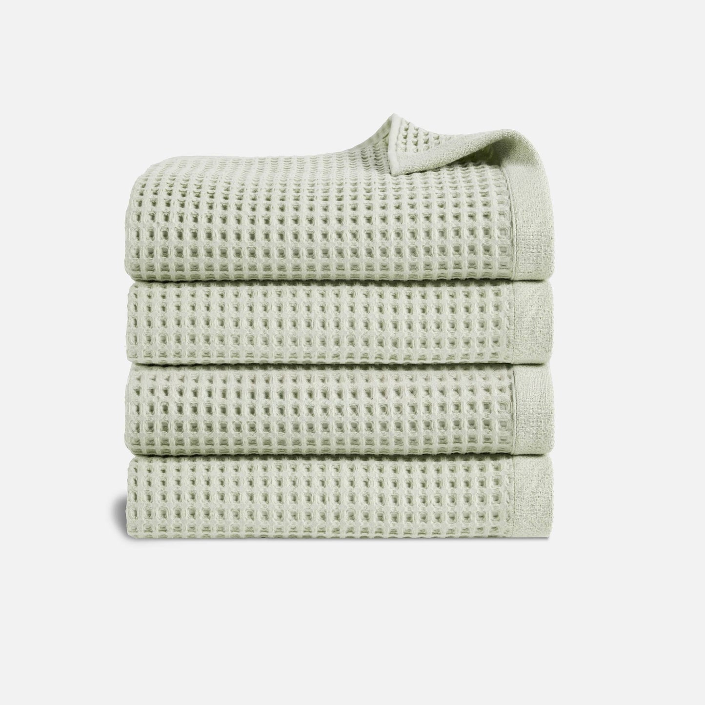 Dreamweave Waffle Set of 4 Bath Towel Bundle