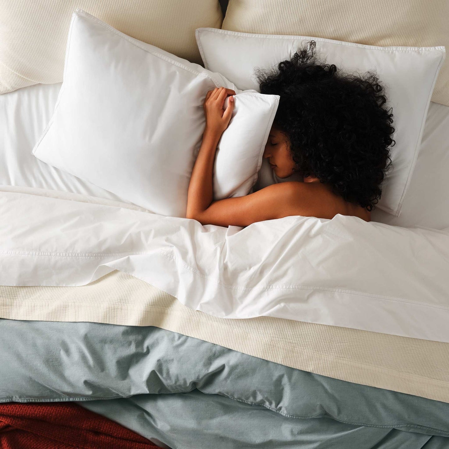 Washed Classic Percale Duvet Cover