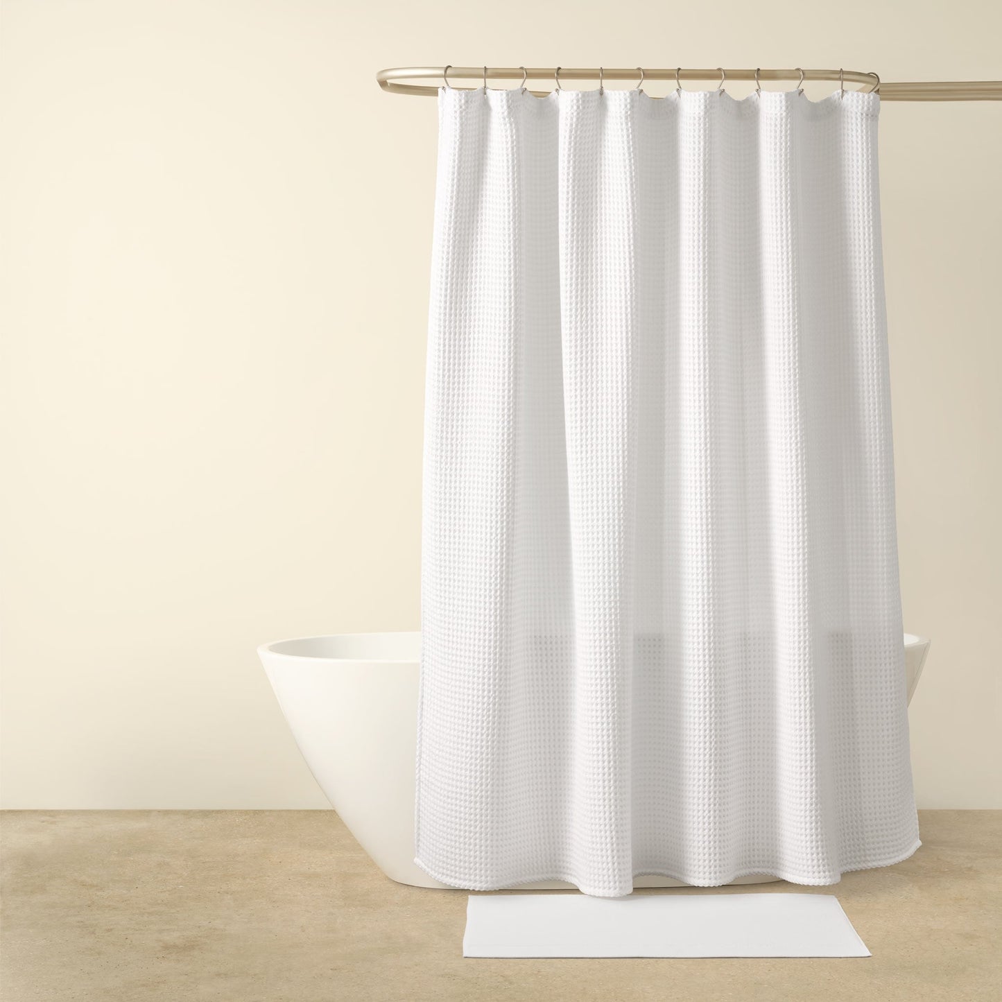 Dreamweave Waffle Shower Curtain