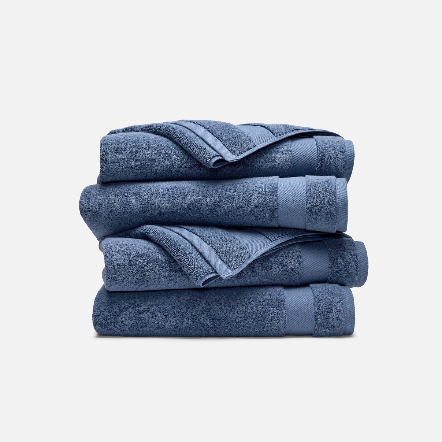 Super-Plush Set of 4 Bath Towel Bundle
