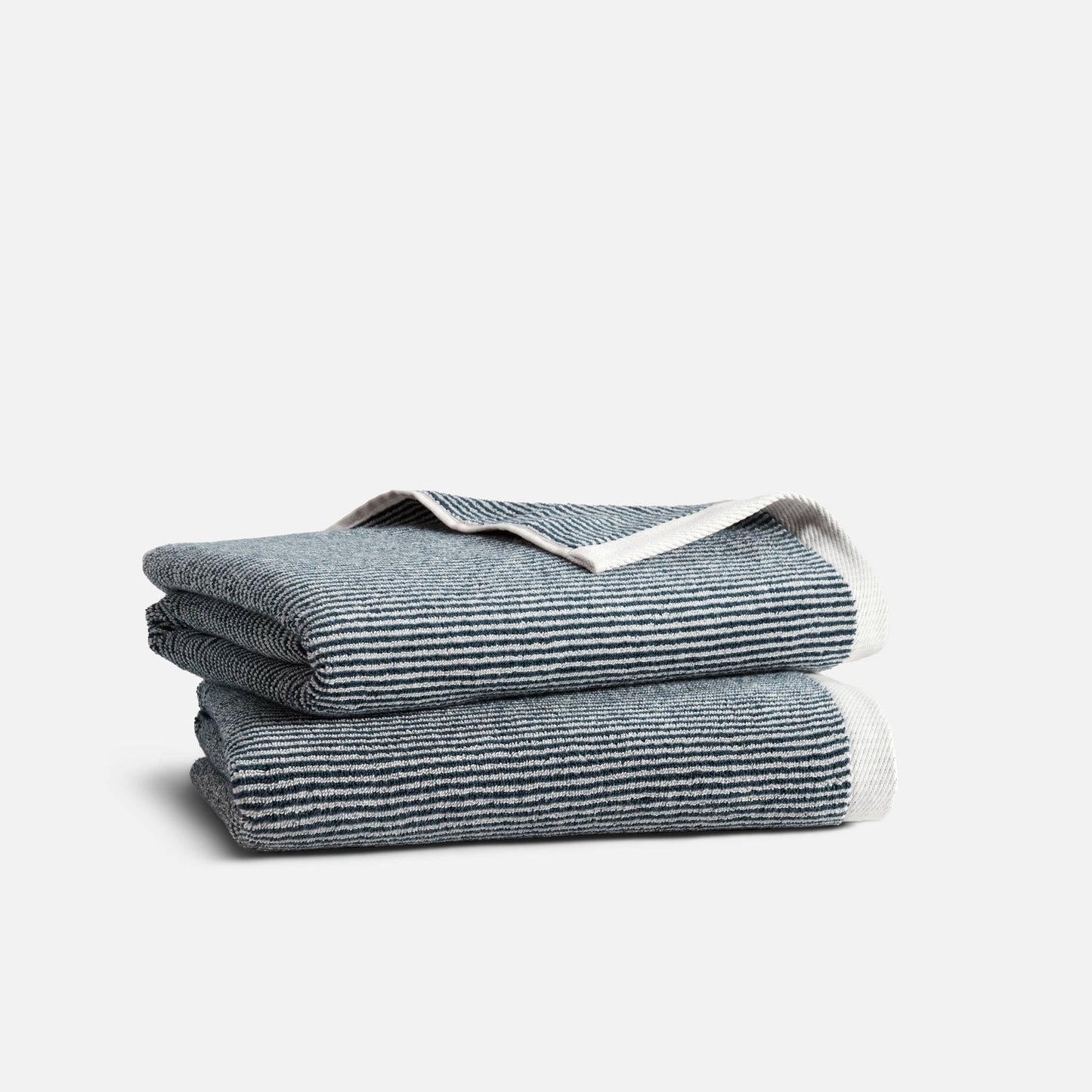 Plush Turkish Cotton Bath Towels Set of 2