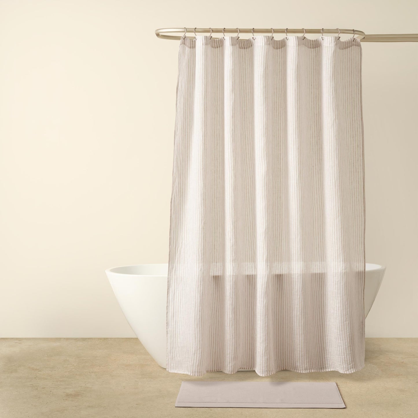 Linen Shower Curtain