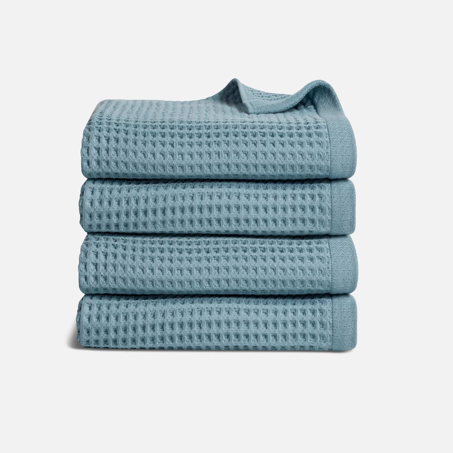 Dreamweave Waffle Set of 4 Bath Towel Bundle