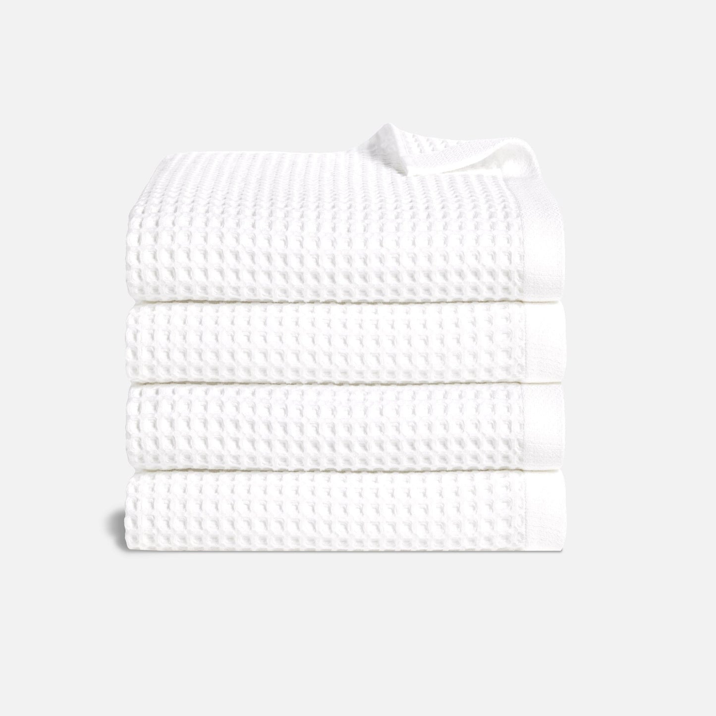 Dreamweave Waffle Set of 4 Bath Towel Bundle