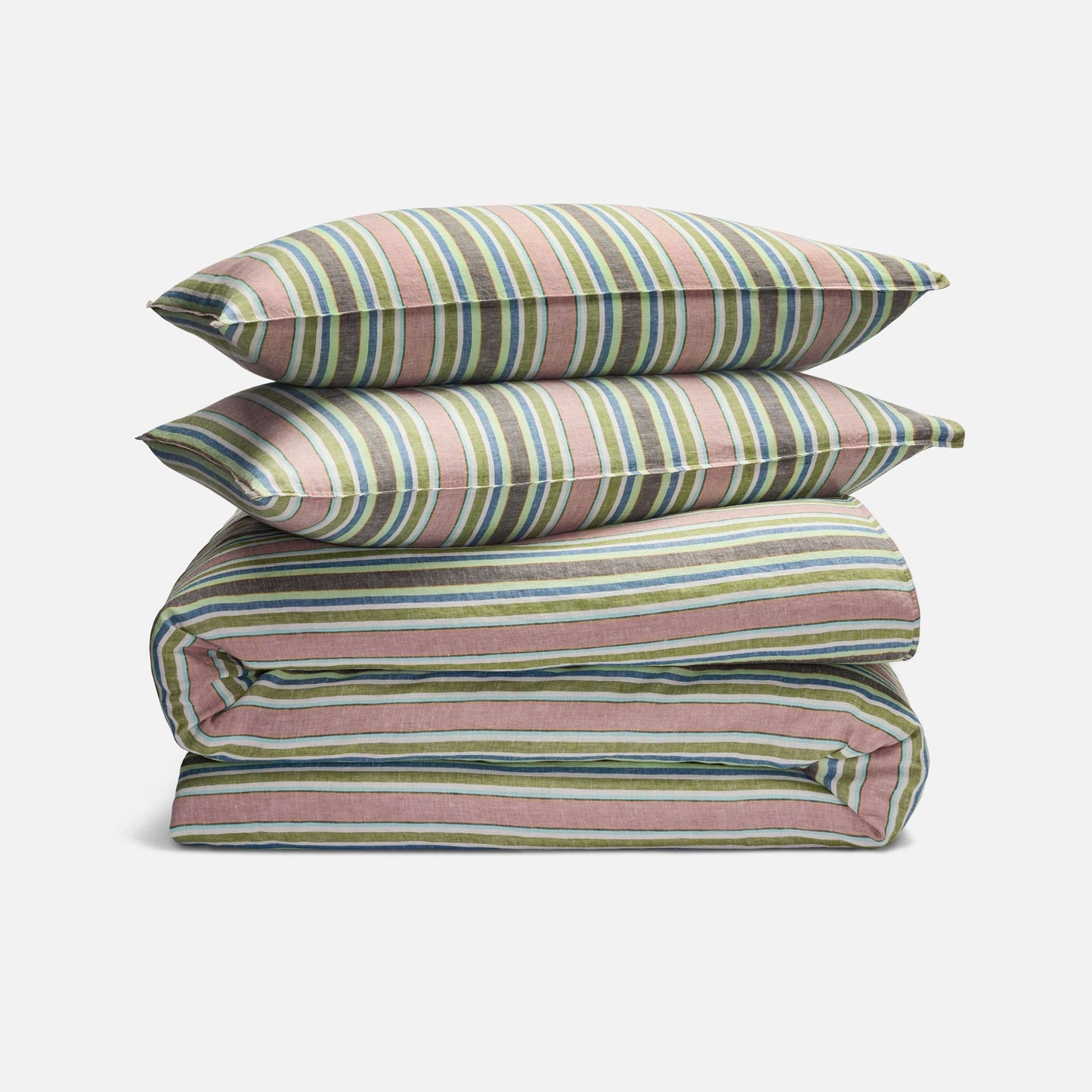 Washed European Linen Duvet Set