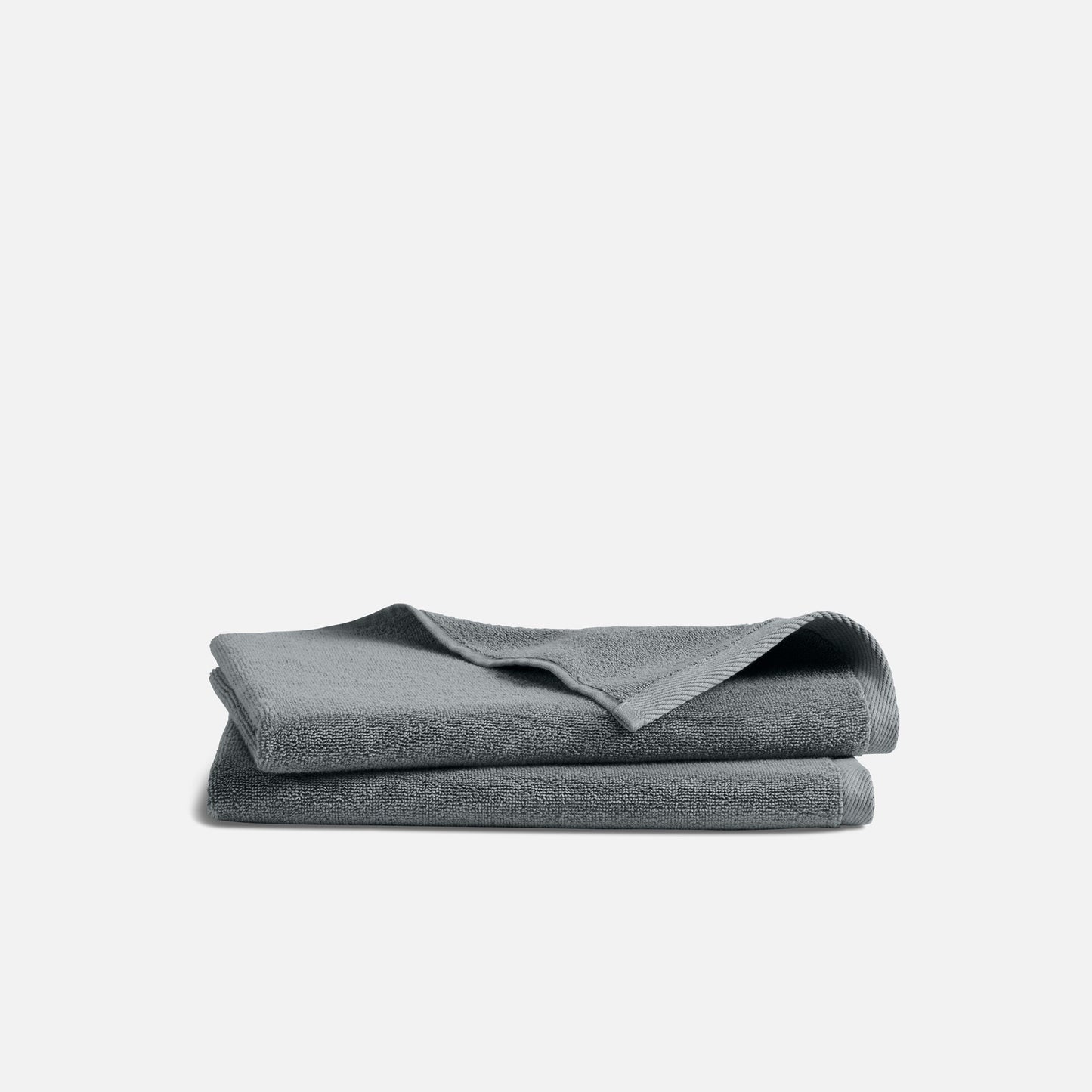 Plush Turkish Cotton Hand Towels Set of 2
