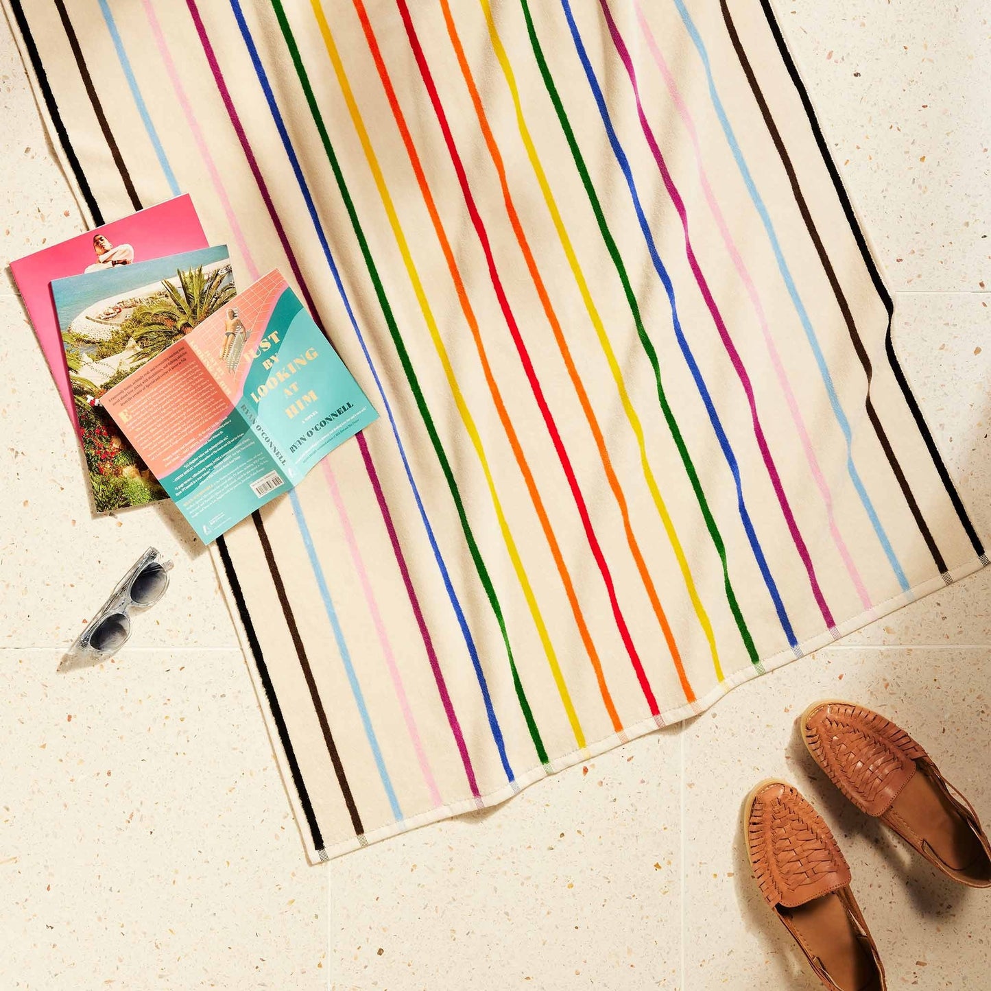 Pride Stripe Beach Towel