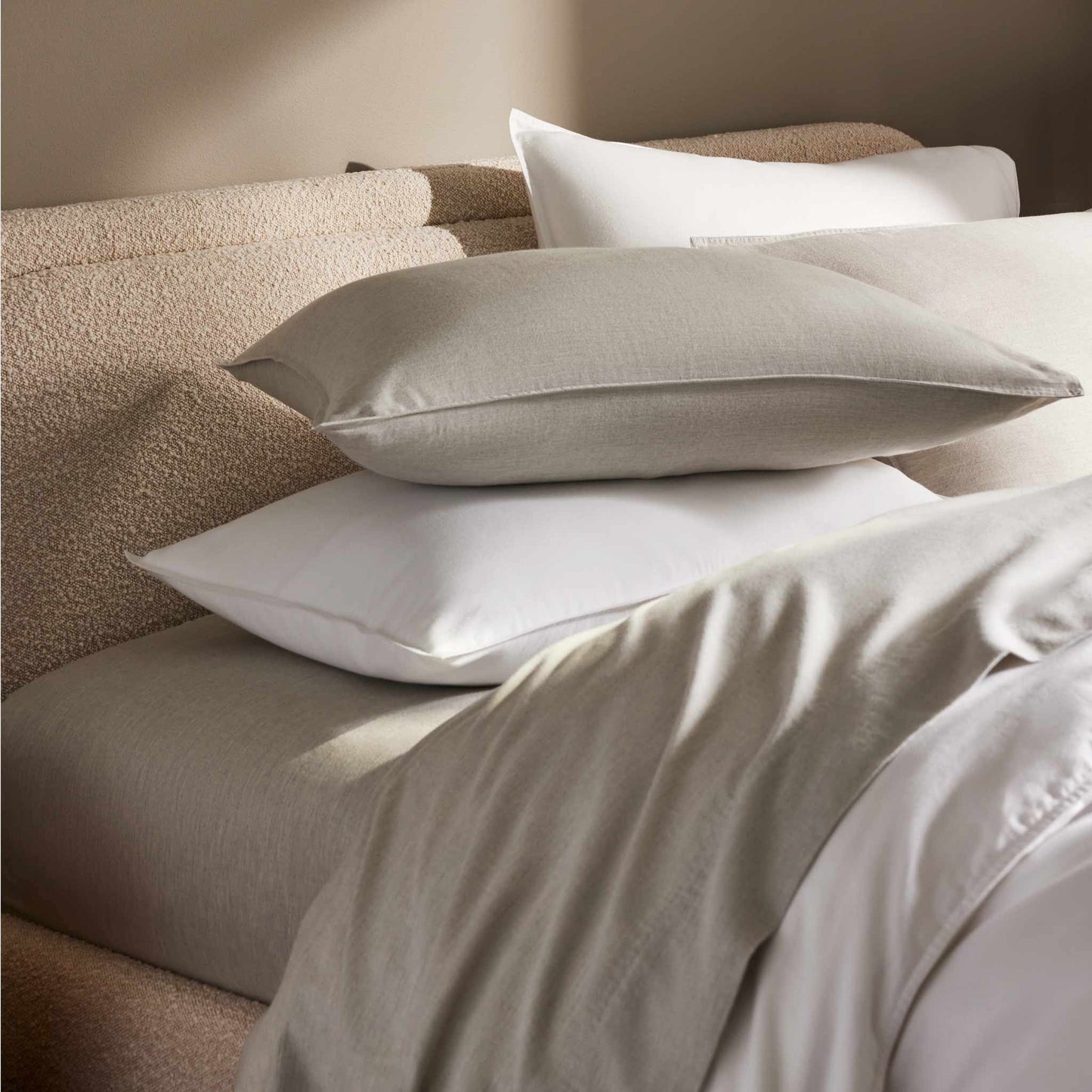 Heathered Cashmere Pillowcase Set