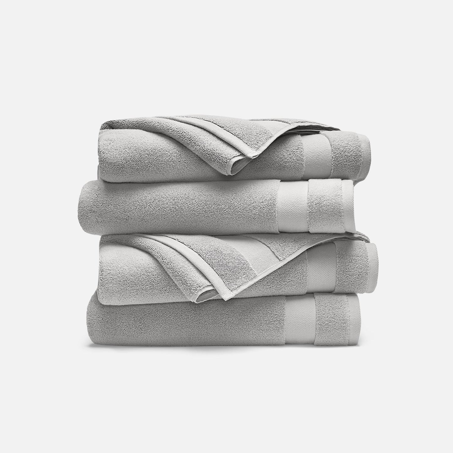 Super-Plush Set of 4 Bath Towel Bundle
