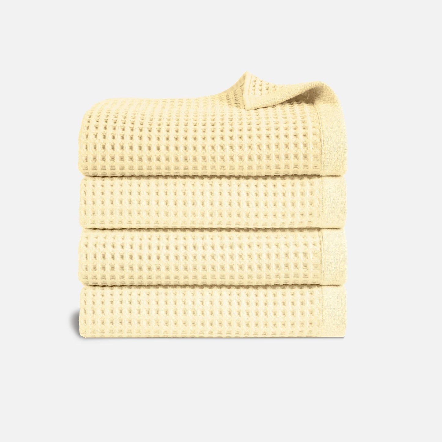 Dreamweave Waffle Set of 4 Bath Towel Bundle
