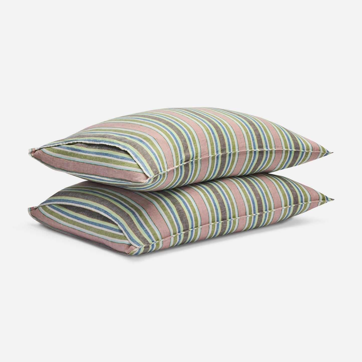 Washed European Linen Pillowcase Set