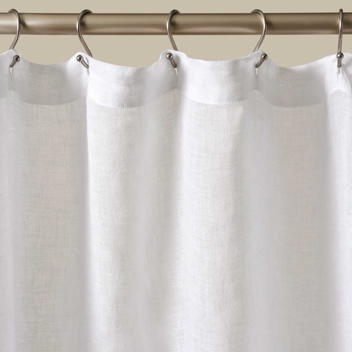 Linen Shower Curtain