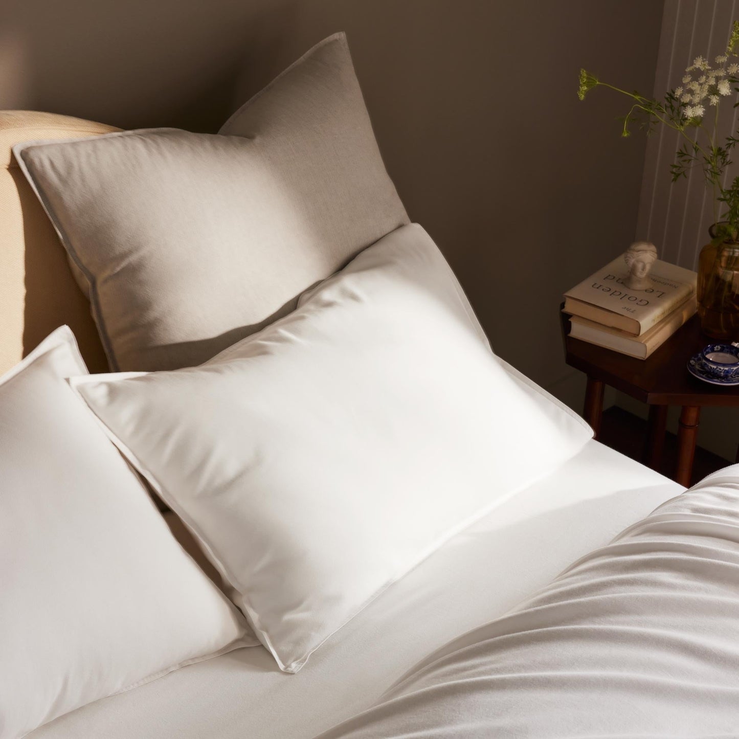 Heathered Cashmere Pillowcase Set